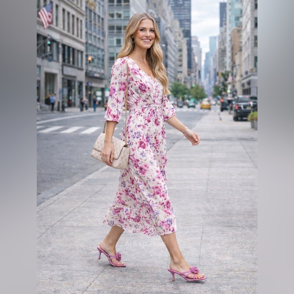 Dolce Vita Zelly Pink Strappy Mule Heels | Size 7 | New With Box